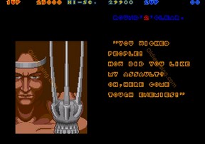 une photo d'Ã©cran de Rastan Saga 2 sur Arcade